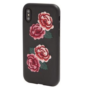 Sonix Embroidered Flowers iPhone X Case